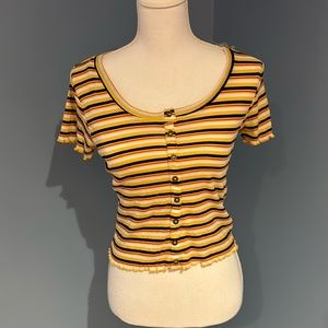 Derek Heart knit shirt